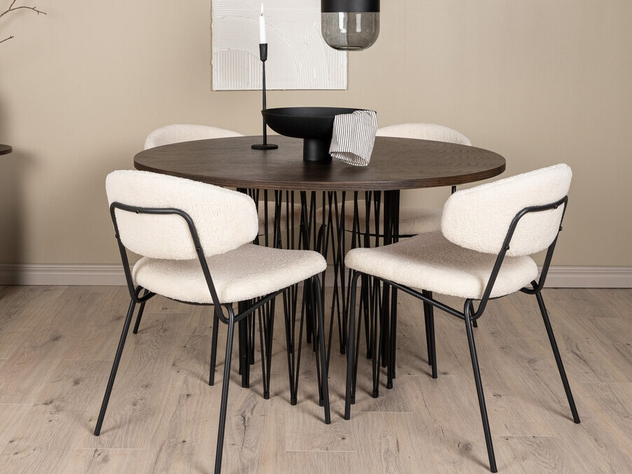 Conjunto de mesas y sillas para comedor Dallas 3375