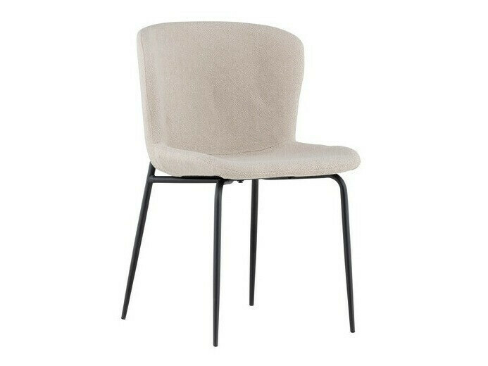 Conjunto de mesas y sillas para comedor Dallas 3379 (Beige + Negro)