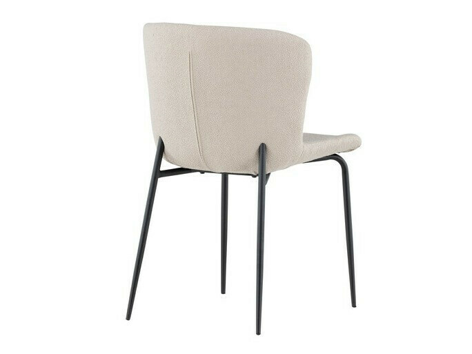 Conjunto de mesas y sillas para comedor Dallas 3379 (Beige + Negro)
