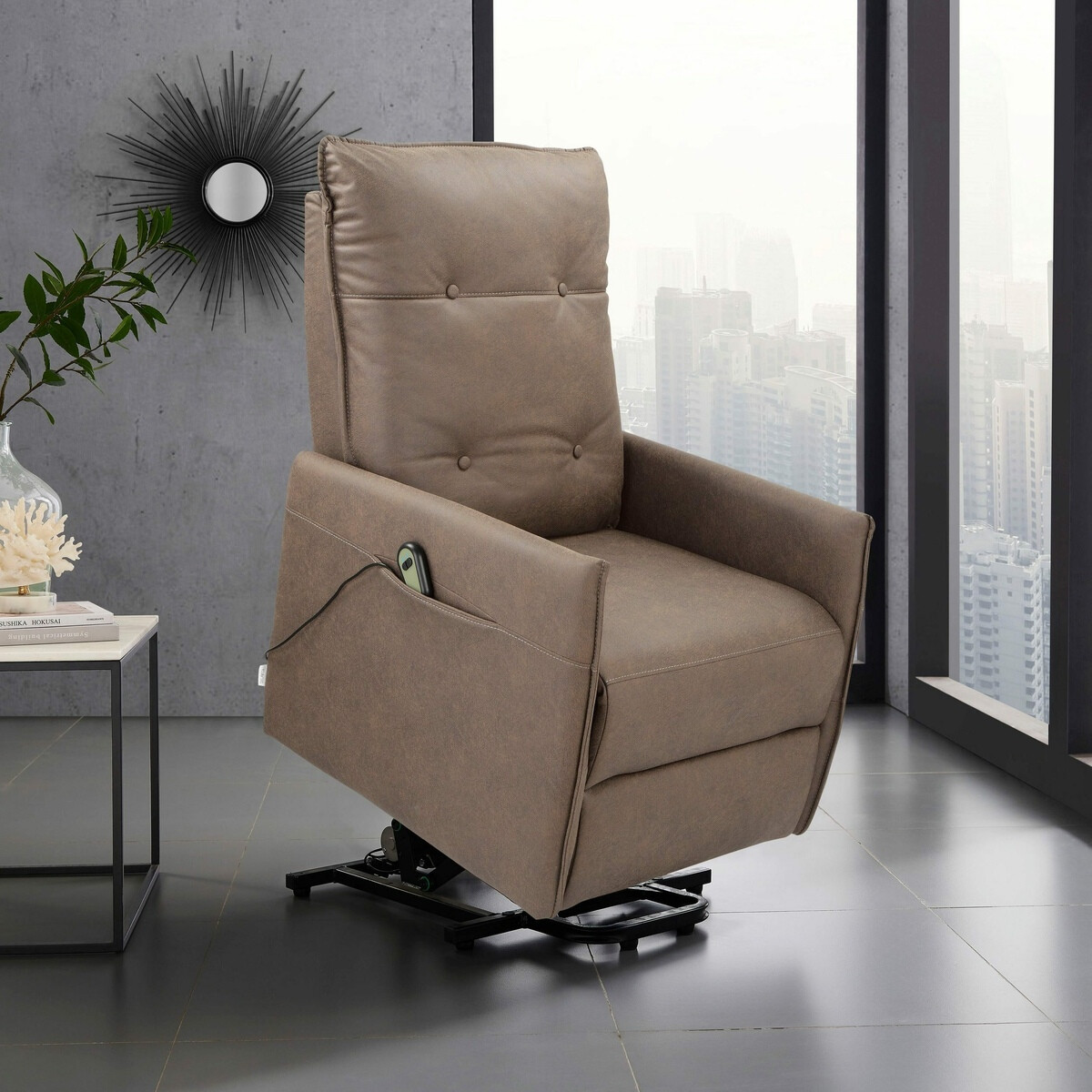 Sillón reclinable Denton 673 (Capuchino)
