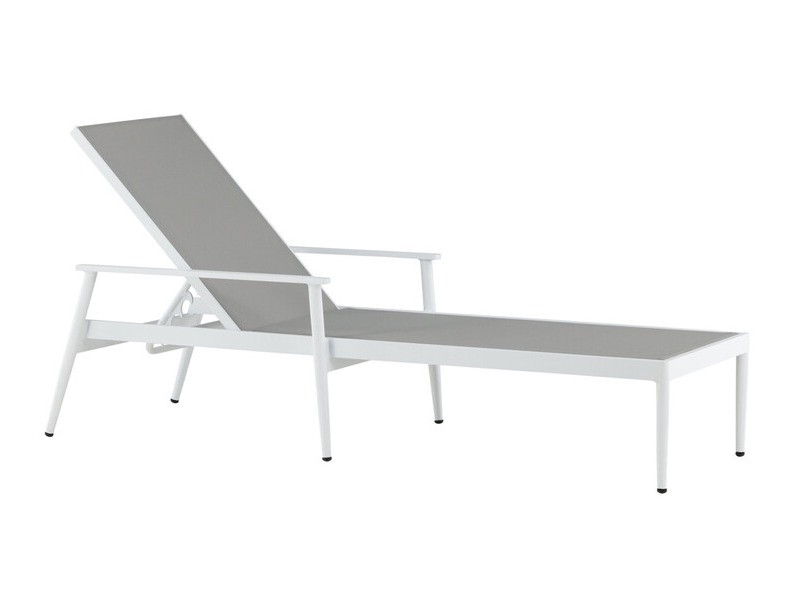 Tumbona Dallas 3123 (Gris + Blanco)