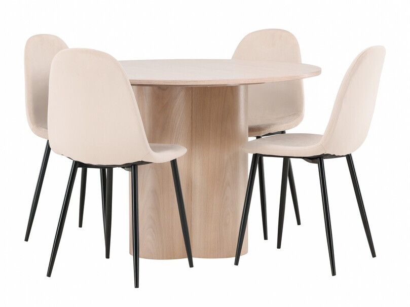 Conjunto de mesas y sillas para comedor Dallas 3401