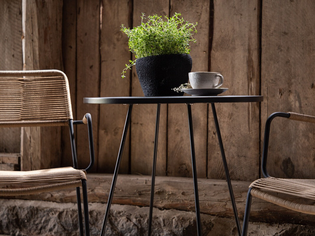 Mesa de exterior Dallas 3405 (Negro)