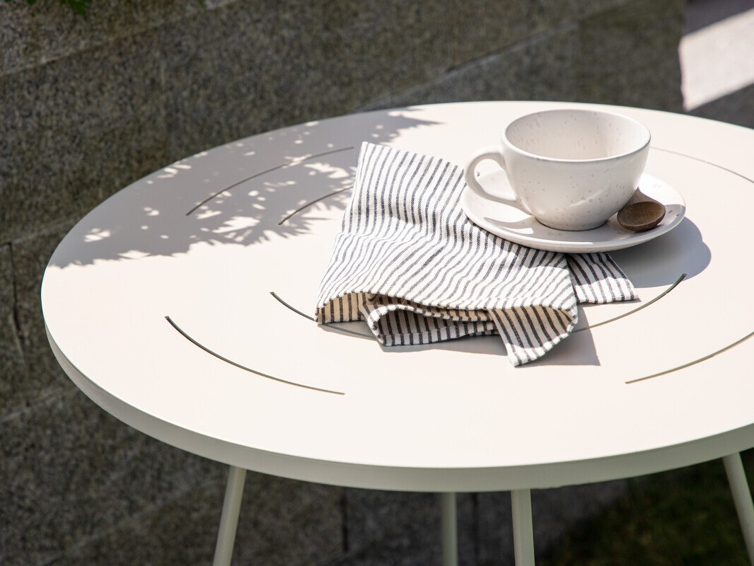 Mesa para exterior Dallas 3405 (Crema)