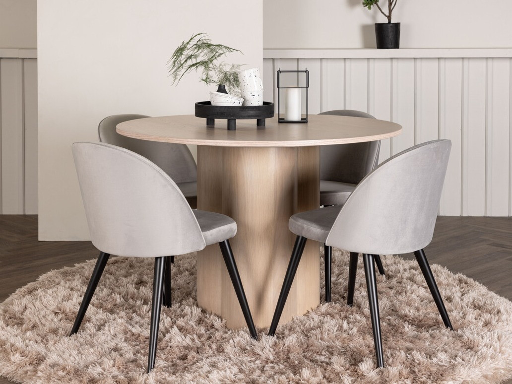 Conjunto de mesas y sillas para comedor Dallas 3411