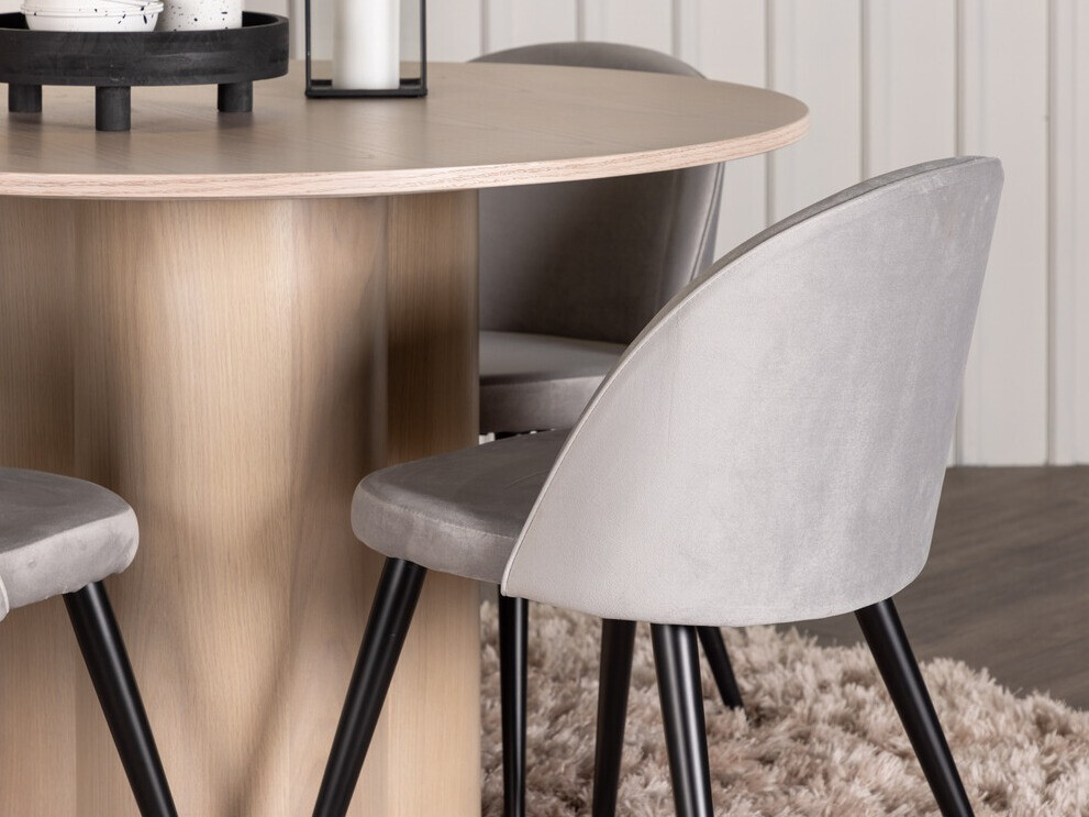 Conjunto de mesas y sillas para comedor Dallas 3411