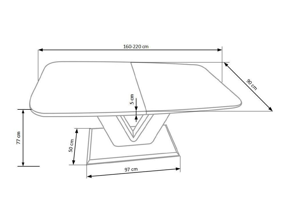Conjunto de mesas y sillas para comedor Houston 286