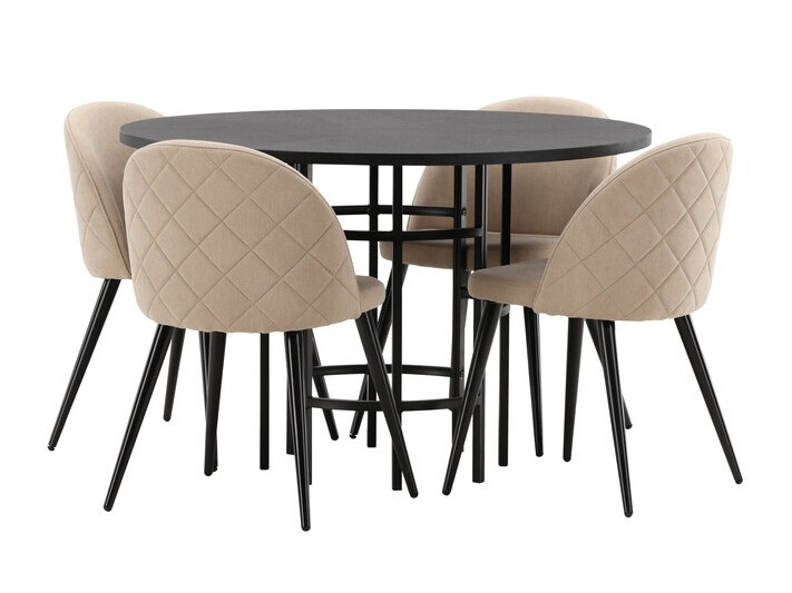 Conjunto de mesas y sillas para comedor Dallas 3422