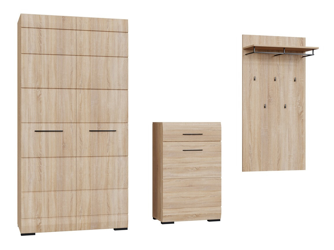 Conjunto de recibidor Boston 691 (Roble Sonoma)