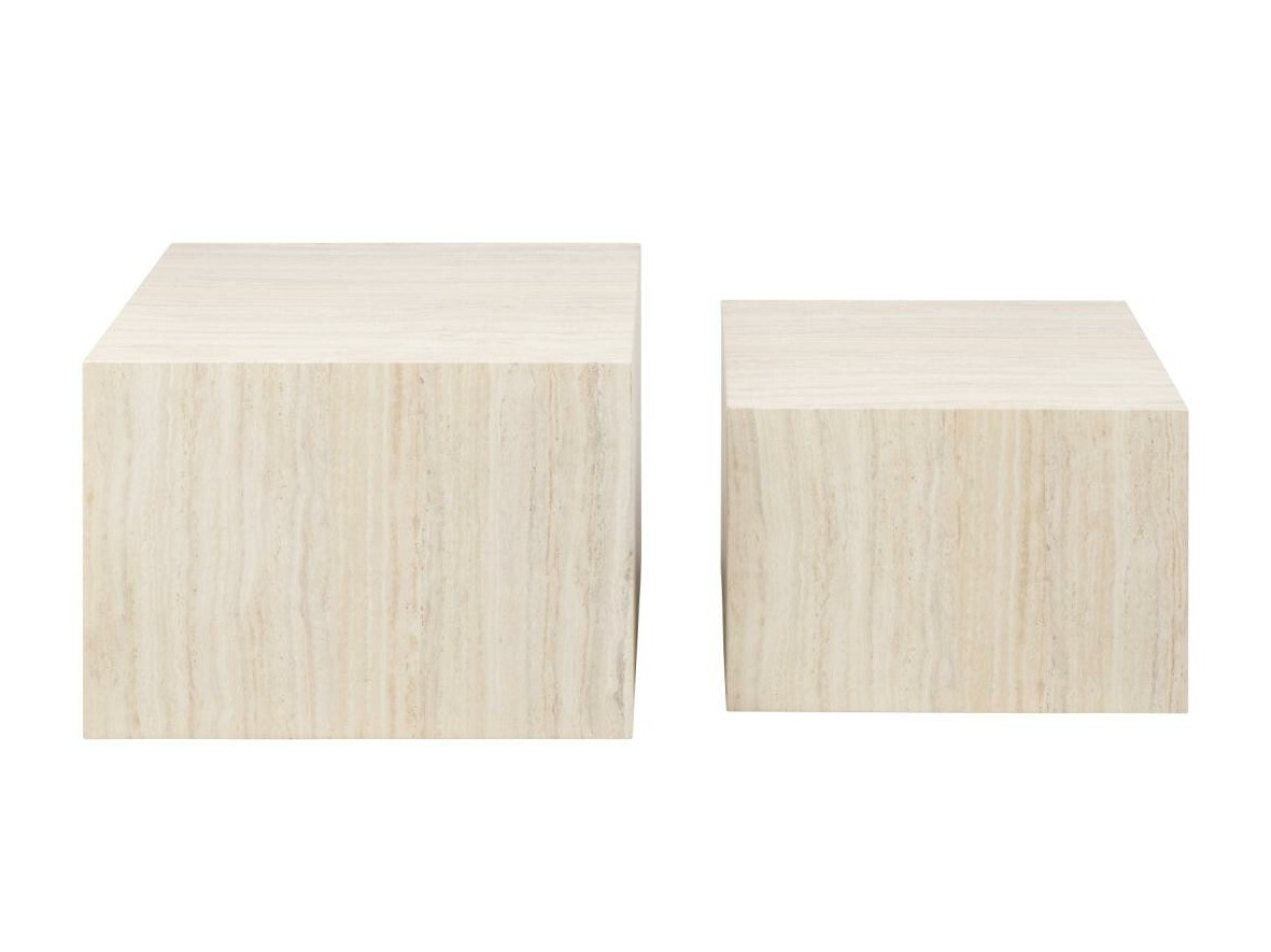 Conjunto mesa de centro Norsica 603 (Beige)