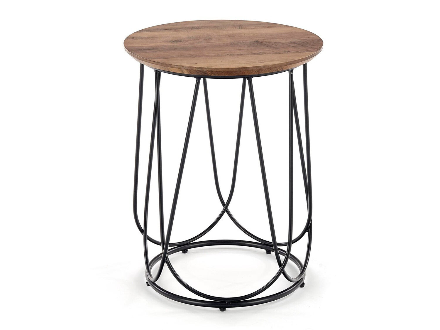 Mesa auxiliar Houston 1054 (Nuez + Negro)