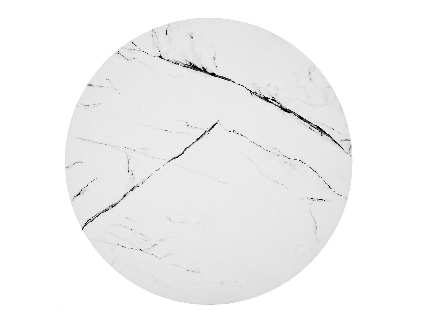 Mesa de centro Houston 689 (Mármol blanco + Negro)