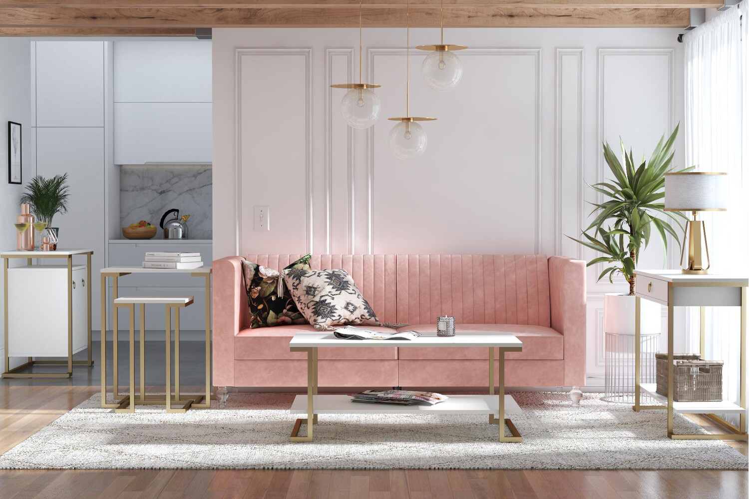 Conjunto de mesas CosmoLiving by Cosmopolitan 150