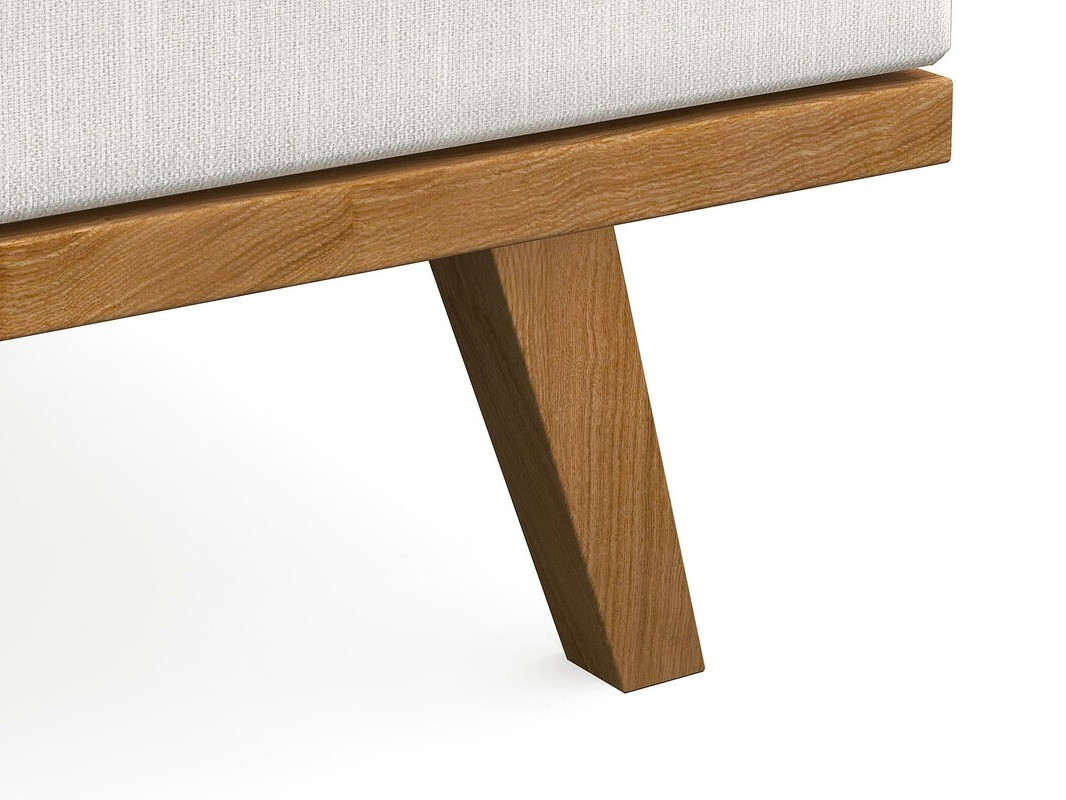 Sofá rinconero Floromo 120 (Melva 02 + Roble)