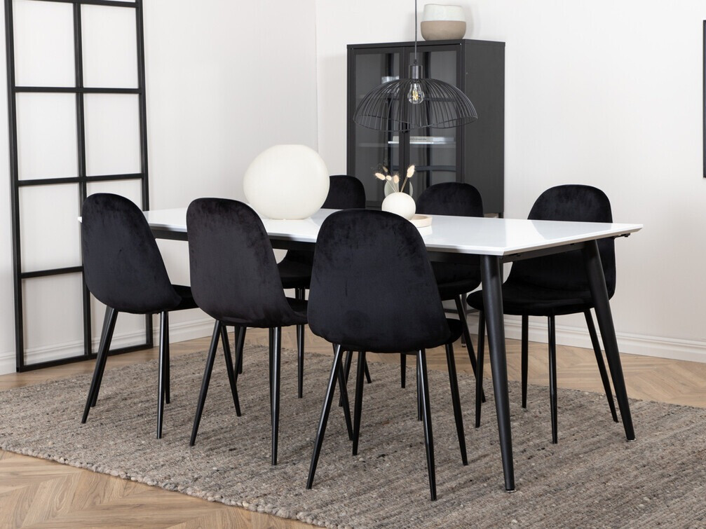 Conjunto de mesas y sillas para comedor Dallas 3438