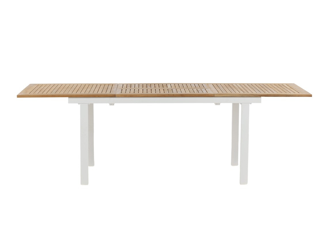 Mesa para exterior Dallas 809 (Teca + Blanco)