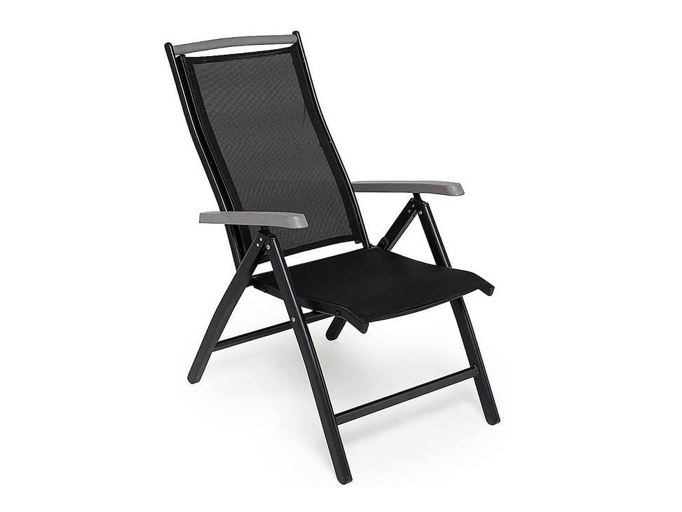 Conjunto de mesa y sillas Comfort Garden 1536 (Negro)