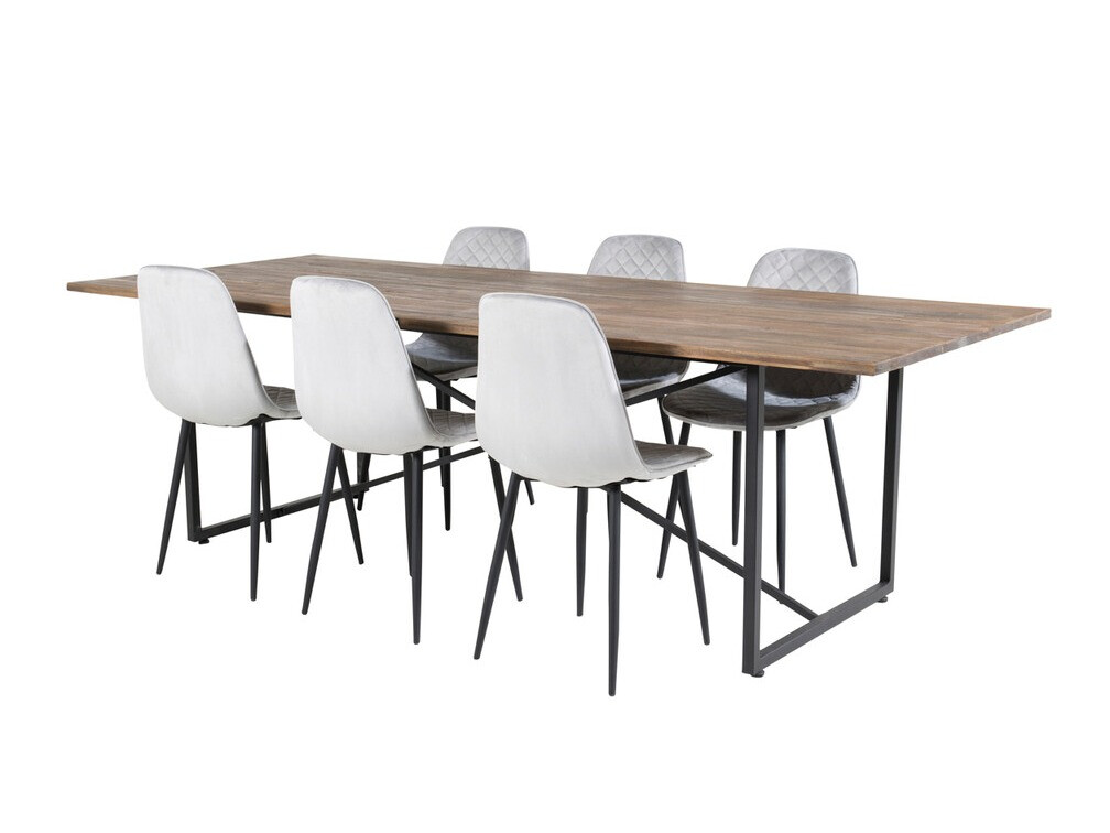 Conjunto de mesas y sillas para comedor Dallas 3454