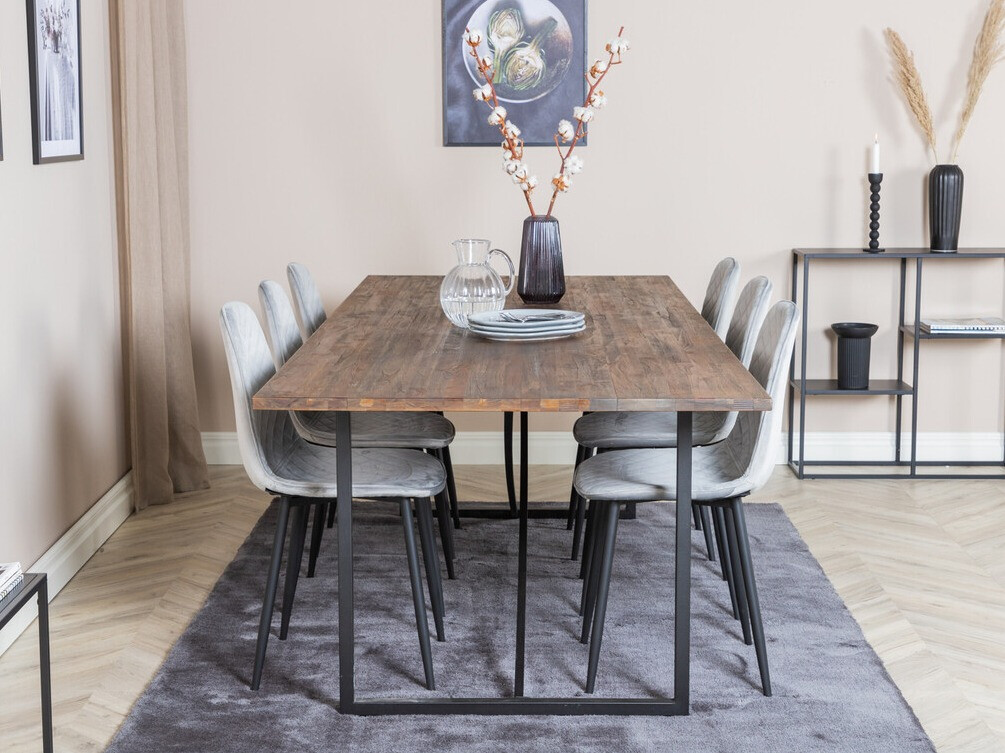 Conjunto de mesas y sillas para comedor Dallas 3454