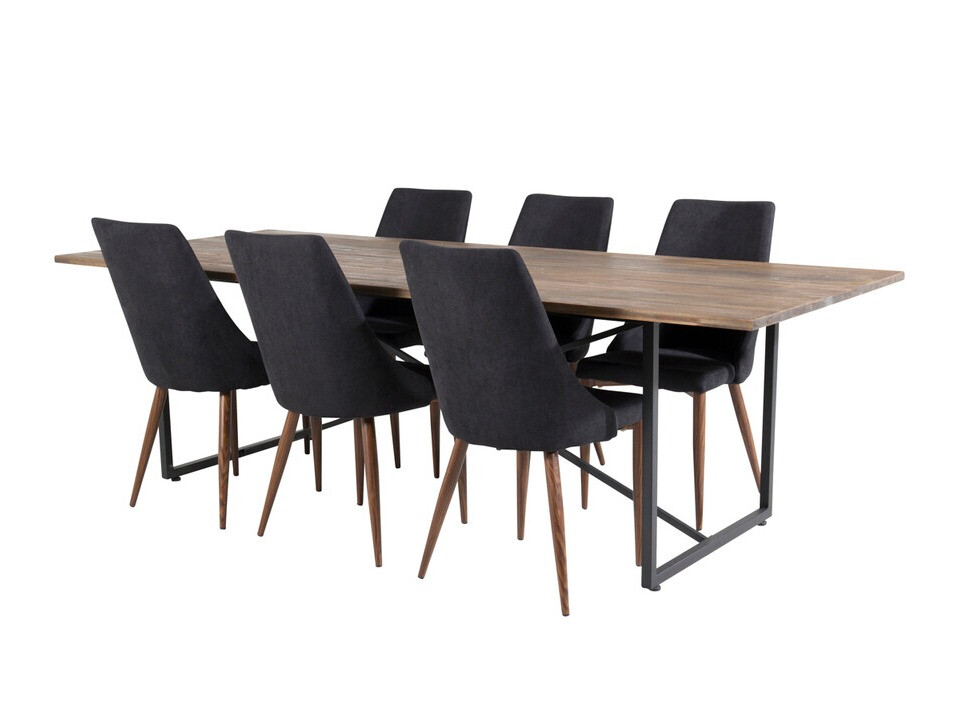 Conjunto de mesas y sillas para comedor Dallas 3455