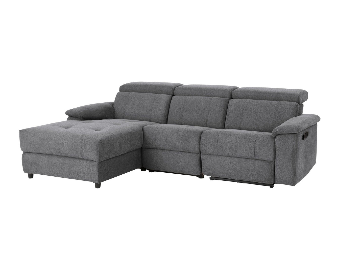 Sillón reclinable de ángulo suave Denton 1503 (Antracita)