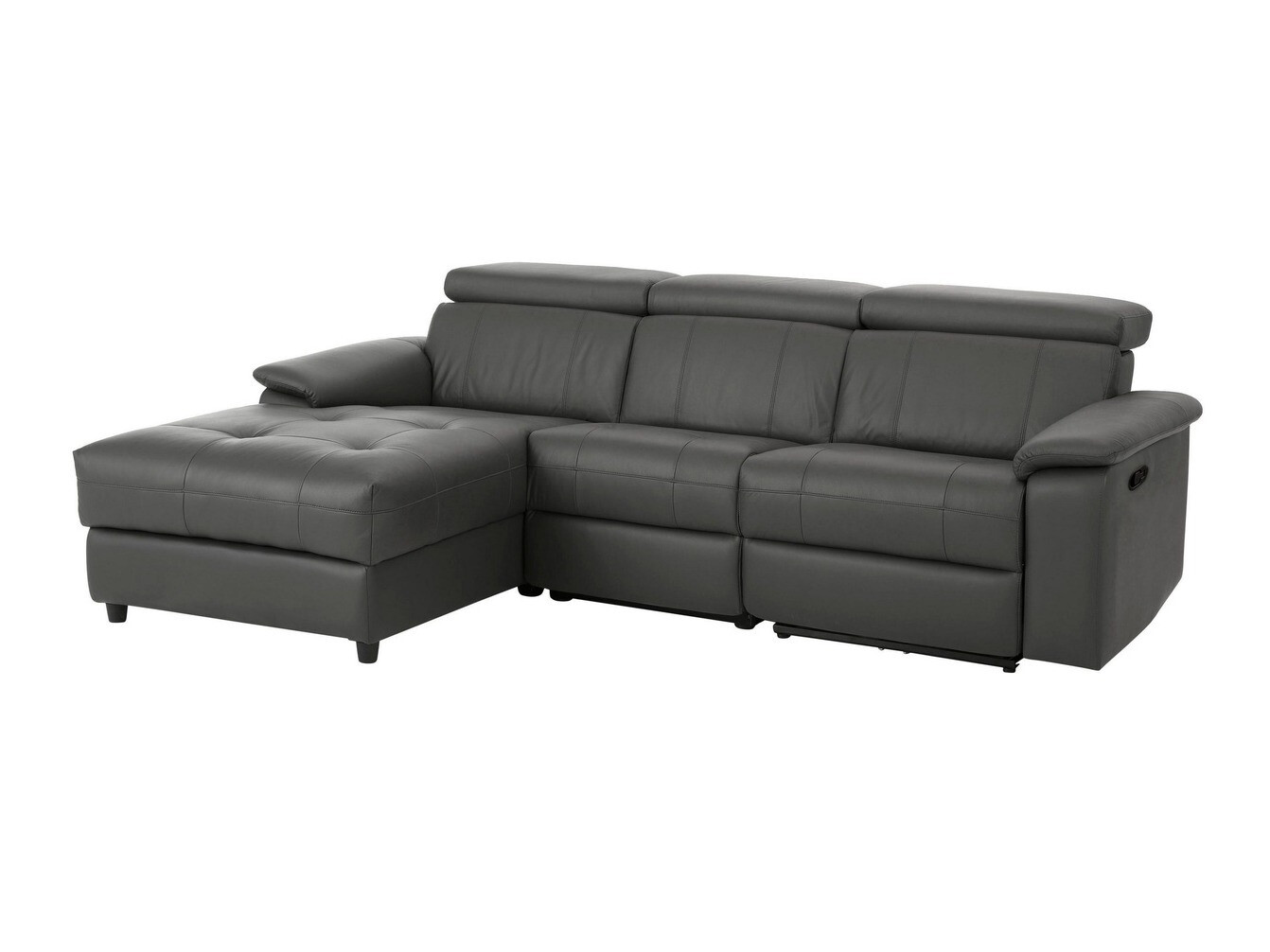 Sillón reclinable de ángulo suave Denton 1503 (Gris)