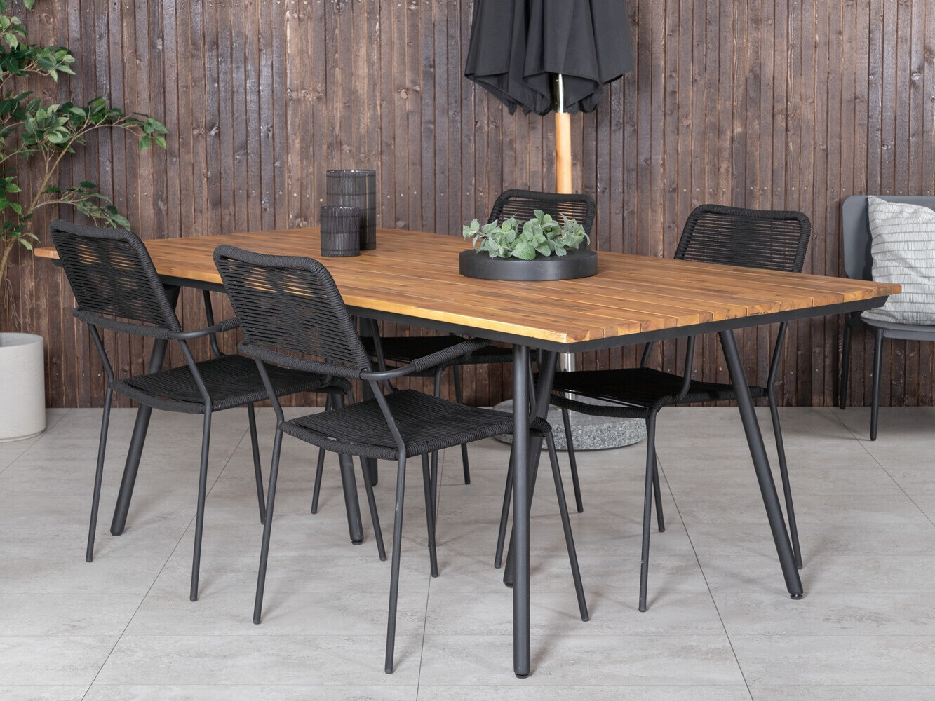 Conjunto de mesa y sillas Dallas 2192