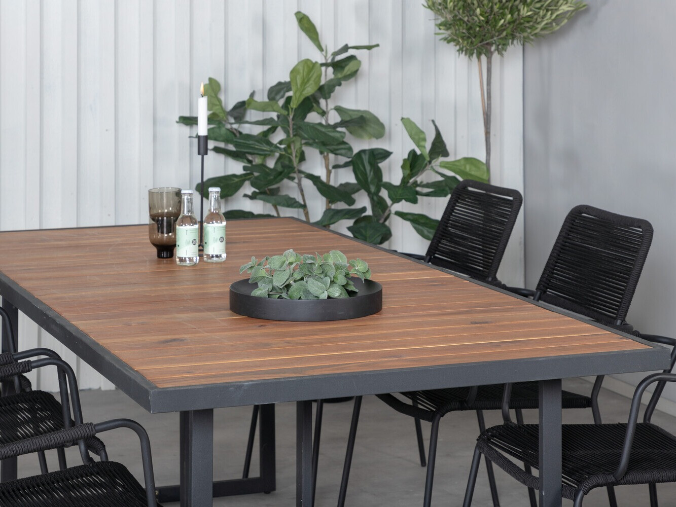 Conjunto de mesa y sillas Dallas 2904