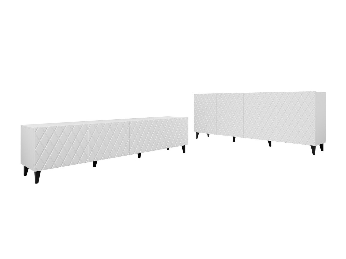 Conjunto de salón Charlotte 188 (Blanco)