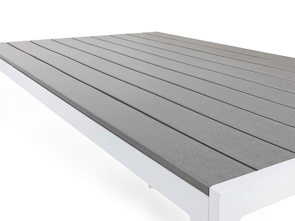 Conjunto de mesa y sillas Riverside 493 (Gris)