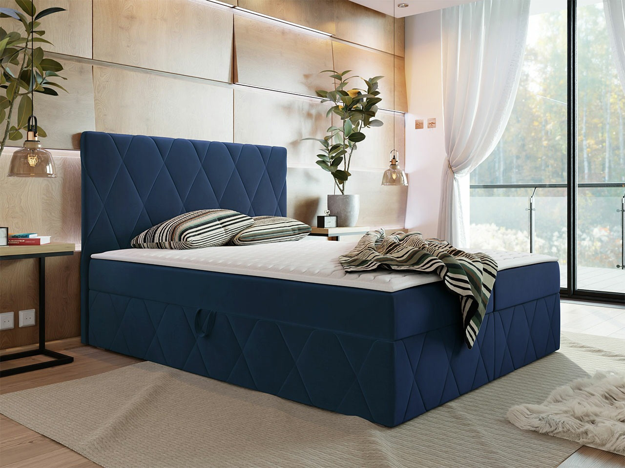 Cama continental Comfivo 225 (Magic Velvet 2216)
