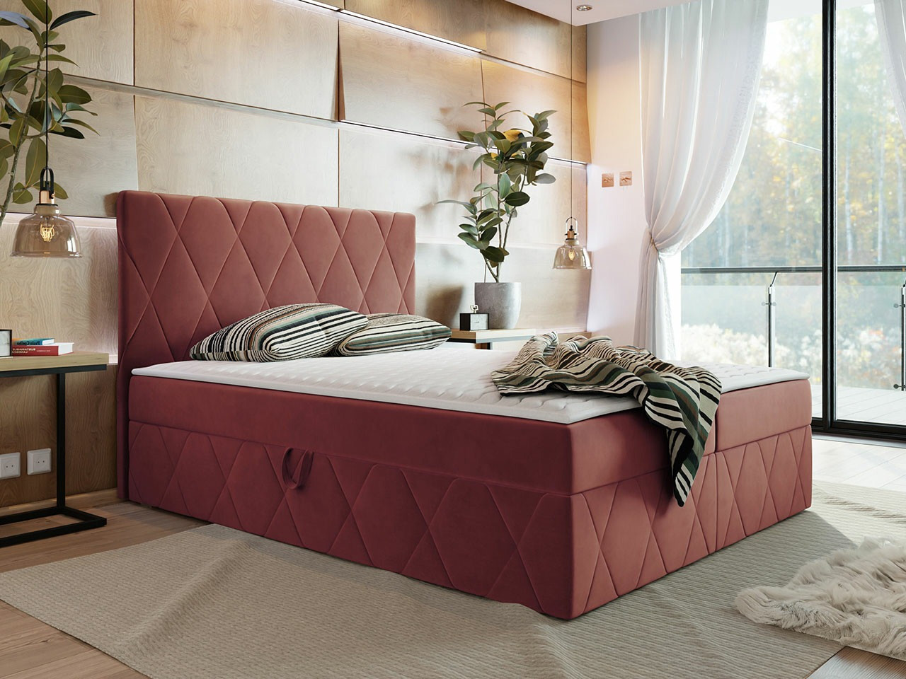 Cama continental Comfivo 225 (Magic Velvet 2258)