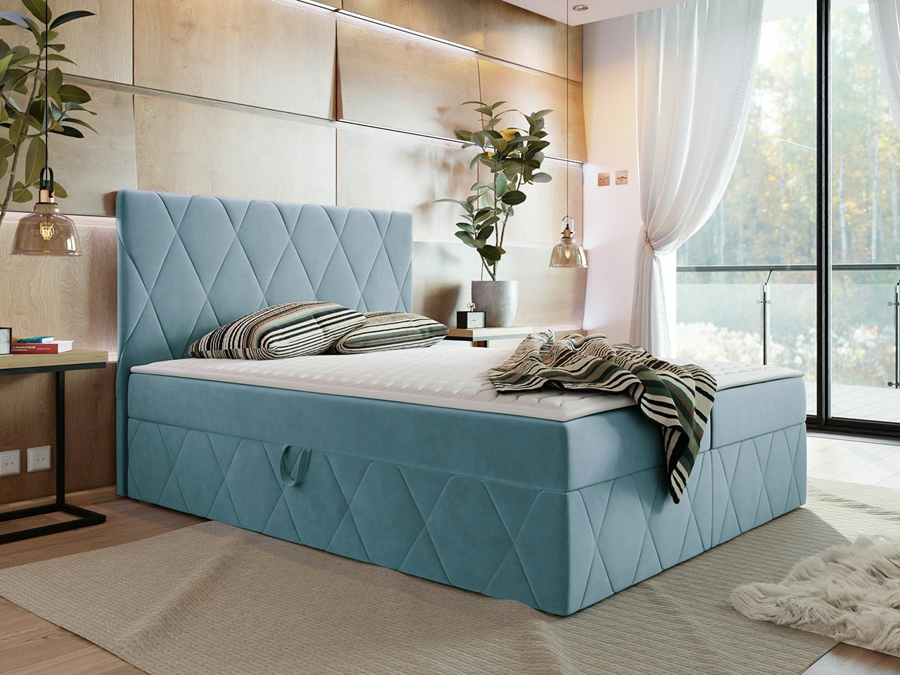 Cama continental Comfivo 225 (Magic Velvet 2260)