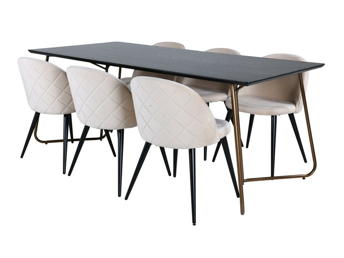 Conjunto de mesas y sillas para comedor Dallas 2725