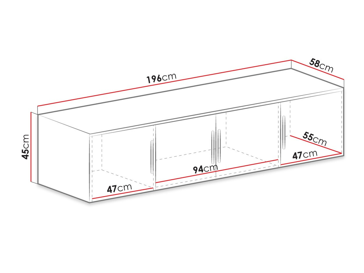 Aparador Dortivu (Grafito)