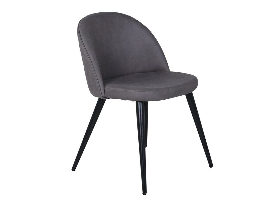 Conjunto de comedor Dallas 2387 (Negro + Gris)