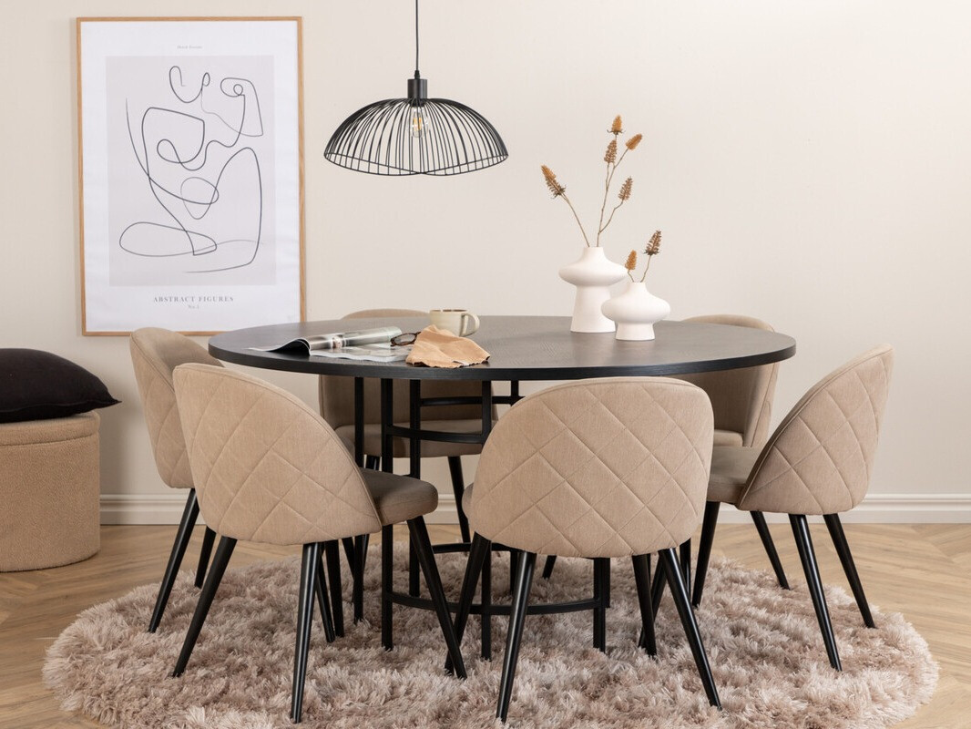 Conjunto de mesas y sillas para comedor Dallas 2387