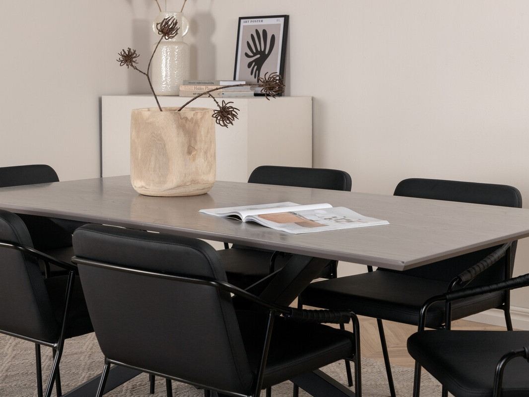 Conjunto de mesas y sillas para comedor Dallas 2658
