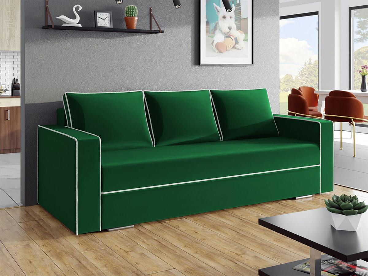 Sofá cama Decatur 101 (Amor Velvet 4311 + Amor Velvet 4317)