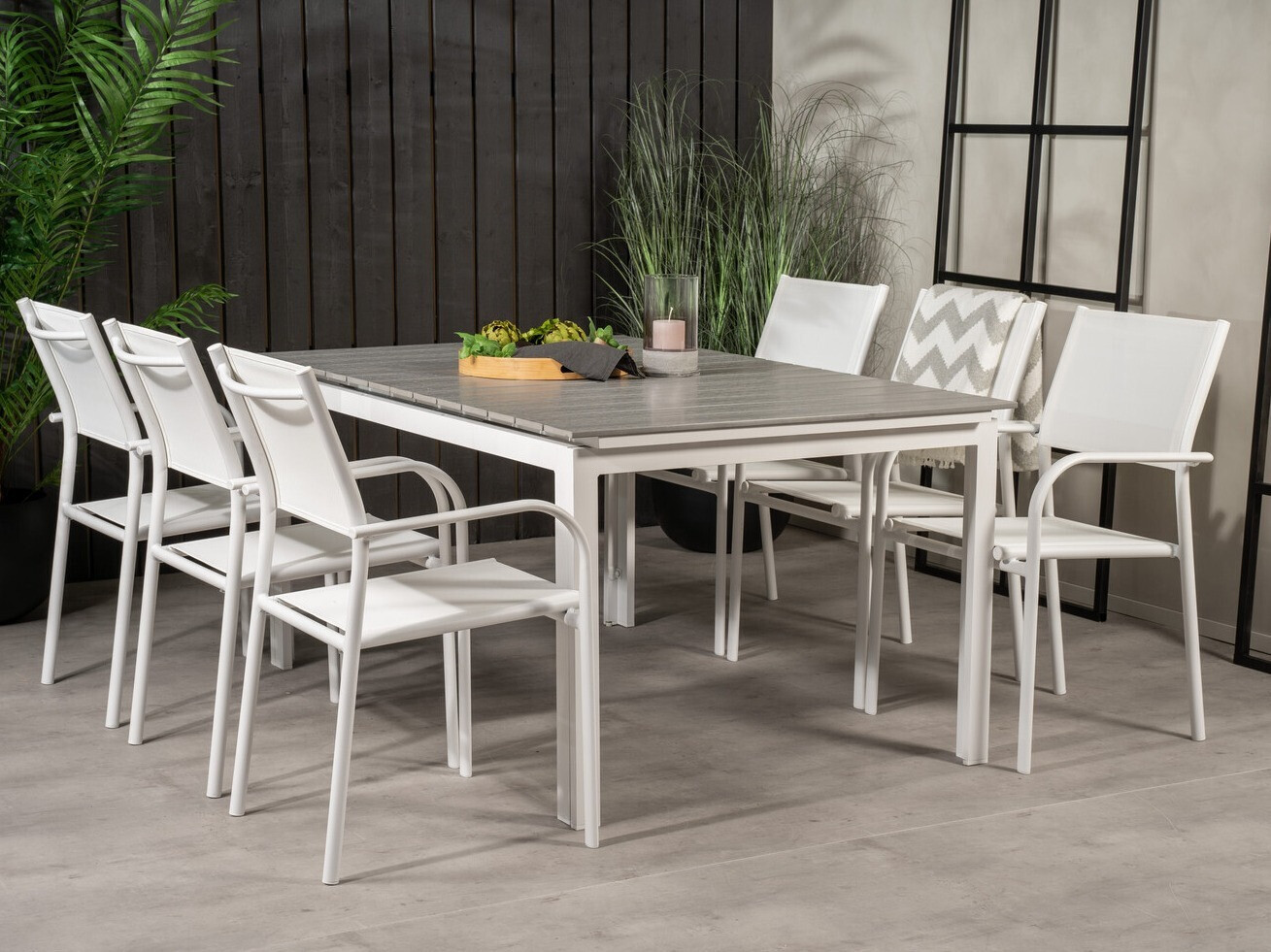 Conjunto de mesa y sillas Dallas 2411