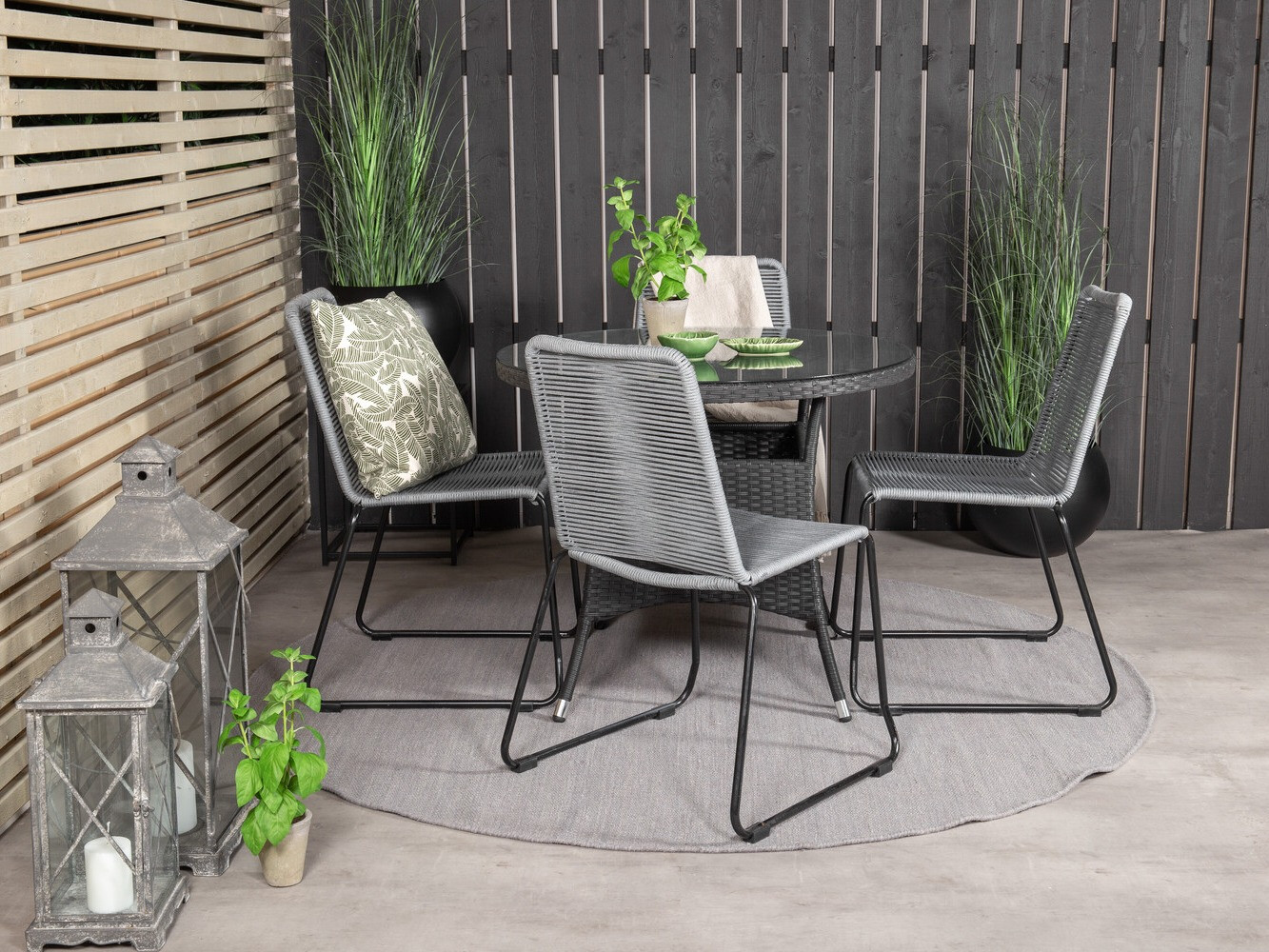 Conjunto de mesa y sillas Dallas 3476