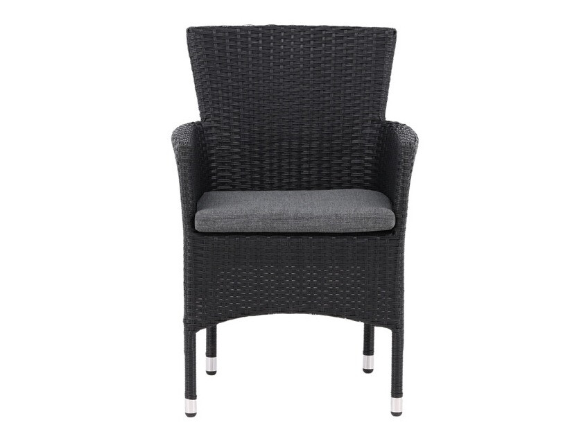 Silla para exterior Dallas 3475 (Negro + Gris)