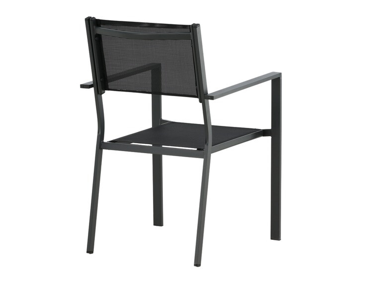 Conjunto de mesa y sillas Dallas 3480 (Negro)