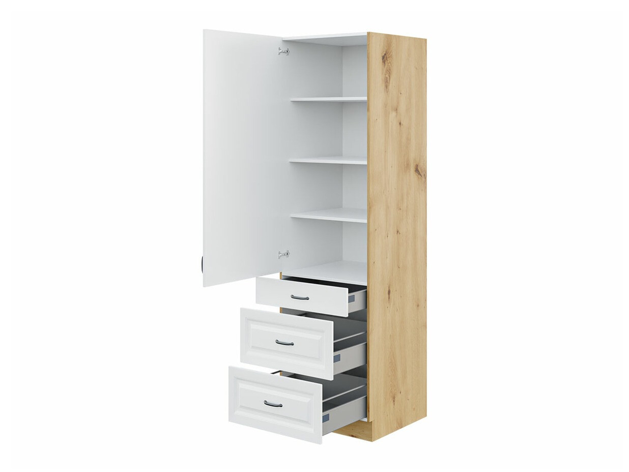 Mueble modular con cajón y puertas. Retro Grey 114