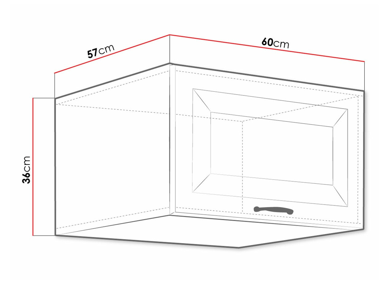 Armario de pared modular Retro White 138