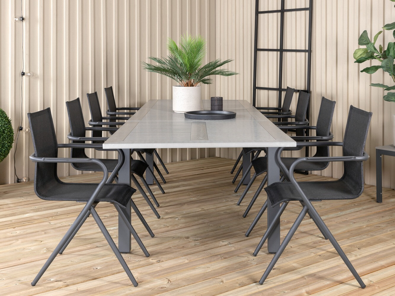 Conjunto de mesa y sillas Dallas 650