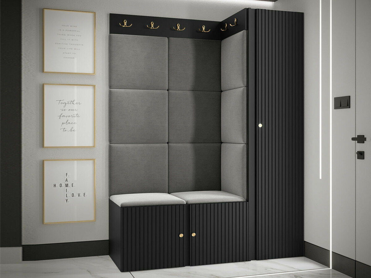 Armario Hartford 393 (Negro)