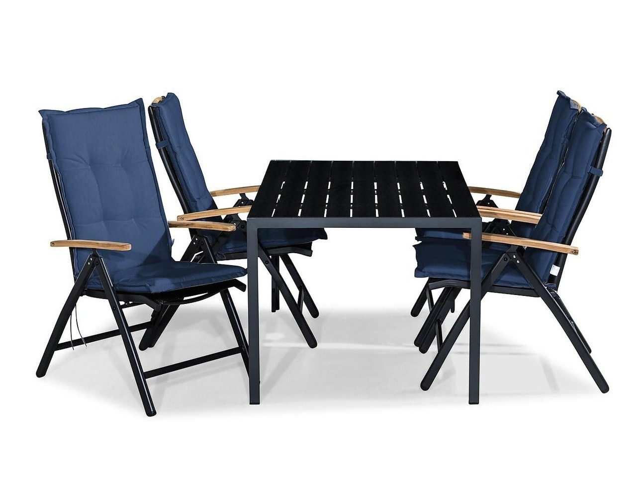 Conjunto de mesa y sillas Comfort Garden 1456 (Azul)