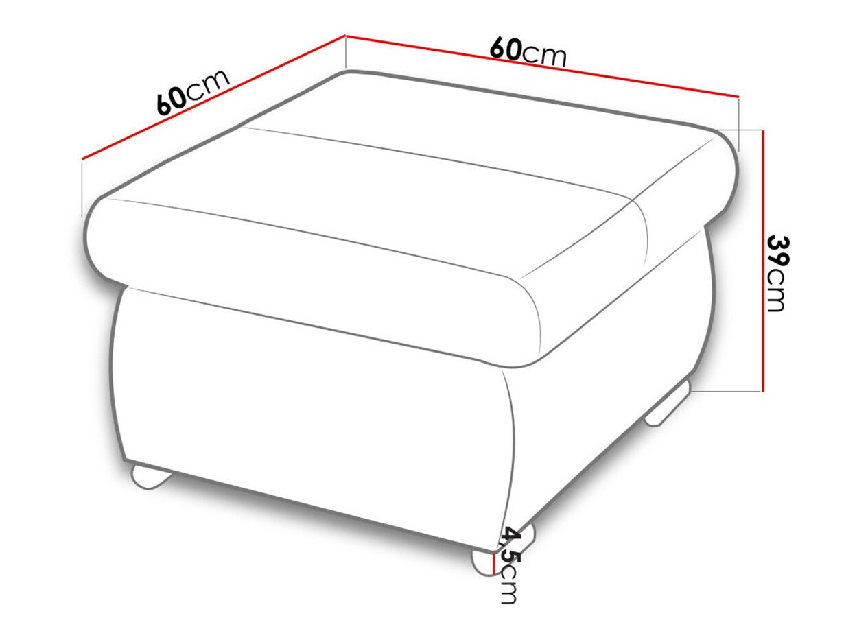 Reposapiés Comfivo 122 (Venus Velvet 2932)