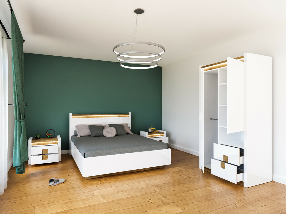 Conjunto de dormitorio Cirevai 134